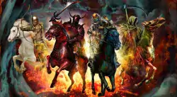 four horsemen by mark wilkinson